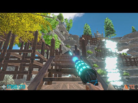 ⚡DEATH RUN FPS WITH SUPERCHARGED PULSE BLASTER IN DEATH VALLEY⚡- Animal Revolt Battle Simulator