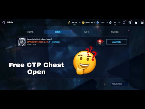 Monthly Free CTP Chest Open | Free CTP | MFF