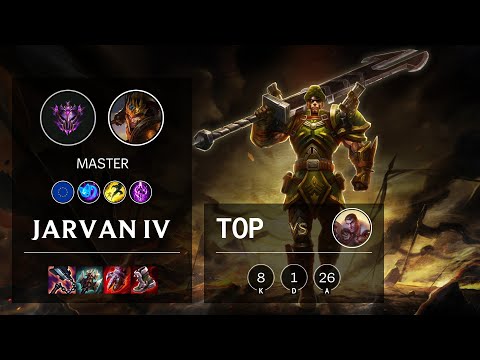 Jarvan IV Top vs Jayce - EUW Master Patch 11.23