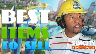 SimCity Buildit | Best Items To Sell - MAKE SIMOLEONS FAST!!!