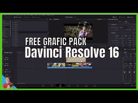 Davinci Resolve 16 Free Grafic Pack from Resolve Transitions