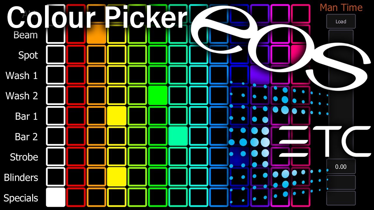 Busking COLOR PICKER in ETC EOS