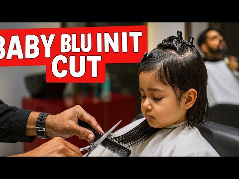 Baby Blunt Haircut – Cutest Salon Makeover Ever!”