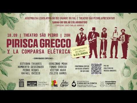 Show de Pirisca Grecco e Comparsa Eletrica - No Teatro São Pedro