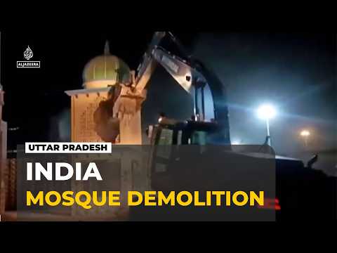 Demolitions of mosques in India: Five mosques demolished in Uttar Pradesh state