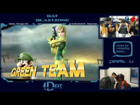 Dat Blastzone 14 - Doubles Bracket B1 - Winners Finals - Omega + Luigimitsu vs Shido + Griffith