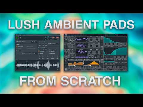 How To Make Ambient Pads 100% From Scratch (Vital Tutorial)