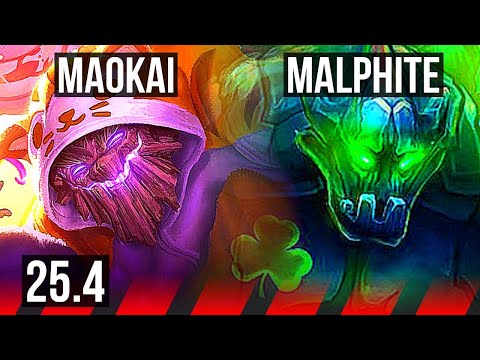 MAOKAI vs MALPHITE (TOP) | KR Master | 25.4