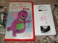 Barney Be My Valentine Love Barney 2000 VHS