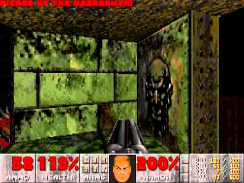 Doom II: Hell on Earth Walkthrough Map 29 - The Living End [Ultra-Violence]