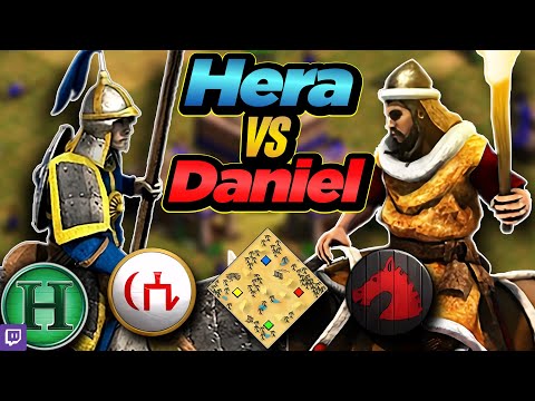 Tatars vs Huns | 1v1 Arabia | vs Daniel | AoE2