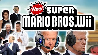 US Presidents Play New Super Mario Bros. Wii 7