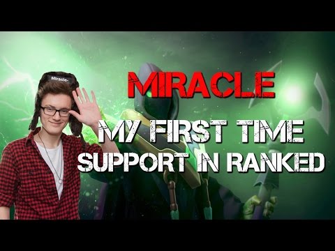 Miracle Dota 2 Rubick - MY FIRST TIME SUPPORT IN RANKED