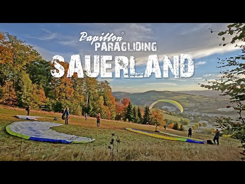 Gleitschirmfliegen mit Papillon Paragliding Sauerland