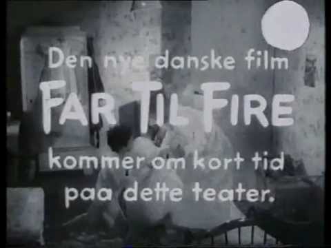 Alice O'Fredericks' [Father of Four] (Far til fire) [Danish VHS trailer / In danish]
