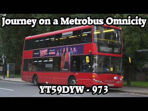 *THROWBACK* Journey on Route D7 - Scania Omnicity N230UD - Go-Ahead London 973 (YT59DYW)
