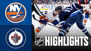 [검증마트]1월14일 위니펙 뉴욕아일랜더스 NHL 하이라이트