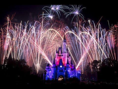 A MAGIA DO CASTELO DA DISNEY SHOW DE LUZES