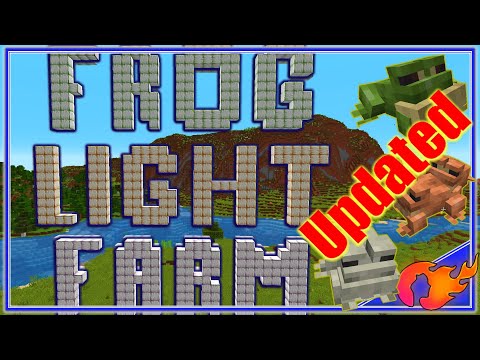 UPDATE | FROG LIGHT FARM TUTORIAL! | Java 1.19 The Wild!