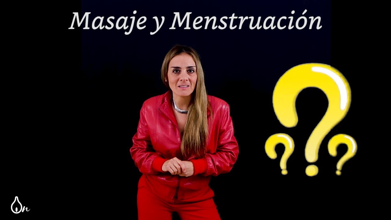 Masaje y Menstruación ▷ ¿Se puede recibir masaje con la regla