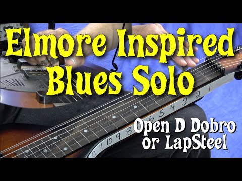 Elmore Inspired Blues Solo - Open D - Beard Road-O-Phonic