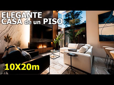 Video del proyecto Single-Story House Plans 10x20 m