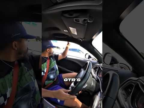 Hellcats Vs GTRs 😳 #shorts