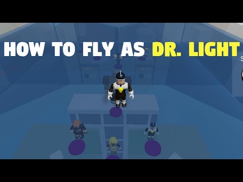 *PC Only* How to FLY as Dr. Light in Teen Titans Battlegrounds (Roblox)