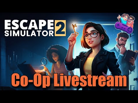 🔴 LIVE - Solving puzzles in Escape Simulator 2!