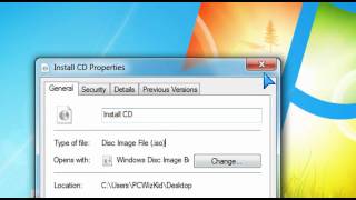 ✅Windows 7 Tutorial - How to burn an ISO image