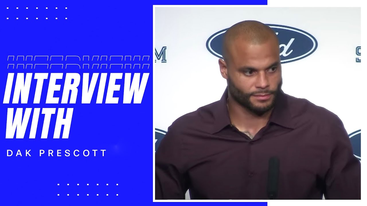 Dak Prescott: Postgame Week 6 #DETvsDAL | Dallas Cowboys 2024