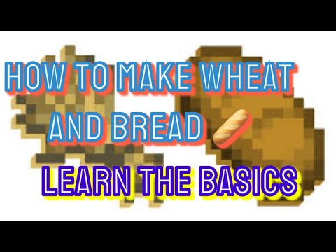 How to make wheat and bread in Minecraft. Learn the basics. Easy food in Minecraft. Forge Labs wins