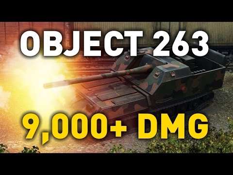 World of Tanks || Object 263 - 9,000+ DMG...
