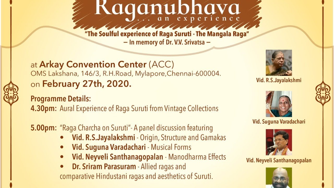 Carnatica and Madhuradhwani-Raghanubhava -Ragam Suruti