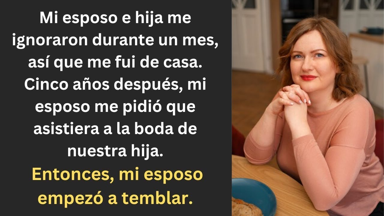 Mi esposo y mi hija me dejaron de lado durante un mes, así que decidí irme. Ellos se sorprendieron.
