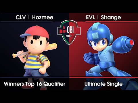 Obilan 2023 Winners Top 16 Qualifier - Hozmee (Ness) Vs. Strange (Mega Man) SSBU Ultimate Tournament