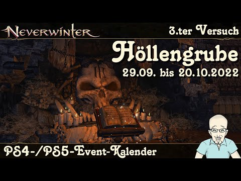 NEVERWINTER: Event-Kalender Höllengrube -29. September bis 20. Oktober 2022-Ereignis PS4/PS5 deutsch