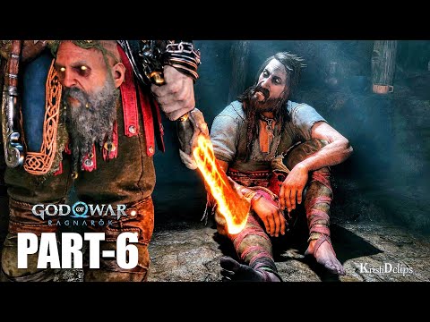 Tyr God of War Ragnarök PS5 Walkthrough Gameplay Part 6 - No Commentary