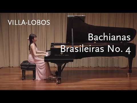 Bachianas Brasileiras No. 4 • Villa-Lobos • Misaki Saito