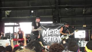 Metro Station - &quot;Getting Over You&quot; feat. Ronnie Radke at Vans Warped Tour