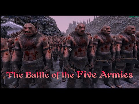 The Hobbit: The Battle of the Five Armies UEBS[Dwarf+Elven+Human VS Uruk-hai+Dragon+Warg]
