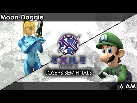 Project M:  GVS | Moon-Doggie (ZSS) V 6 AM (Luigi) - Exile 81 Tournament SSBPM