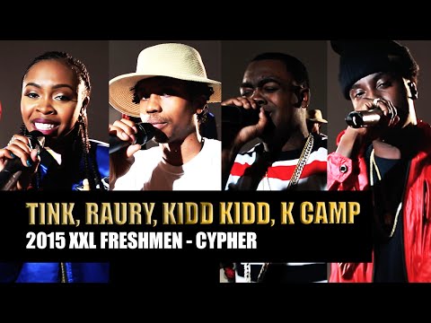 Kidd Kidd, K Camp, Tink and Raury Cypher - 2015 XXL Freshman Part 1