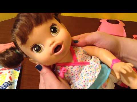 Baby Alive My Baby All Gone Doll Piper Feeding and MESSY Poop Accident Video