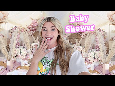 Throwing a LAST MIN BABY SHOWER🫶🏻