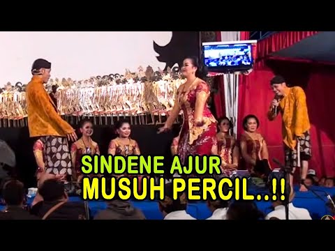 Percil + Yudho belajari joget Sinden sampek kepuyuh - puyuh