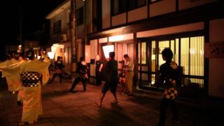 preview picture of video 'おわら風の盆2014東町の町流し(9/3本祭り深夜2時半)Owara kazenobon'