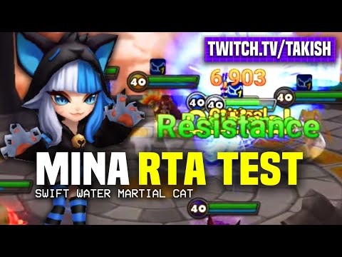 2A Mina Swift Water Martial Cat in G3 RTA! - Takish Twitch Stream