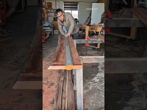 Korean Mahogany Chamjuk Table Build