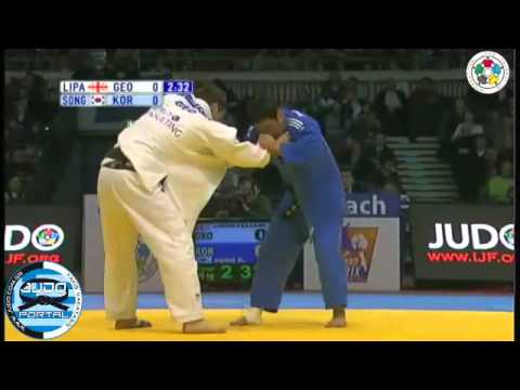 Judo Grand Prix Dusseldorf 2012 Final -90kg LIPARTELIANI (GEO)-SONG Dae-Nam (KOR)